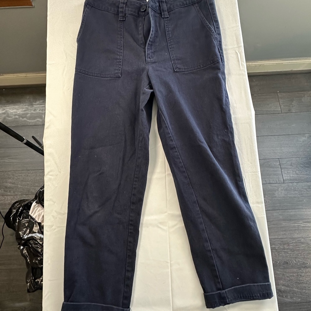 LOFT women’s Dark Blue Cargo Pants